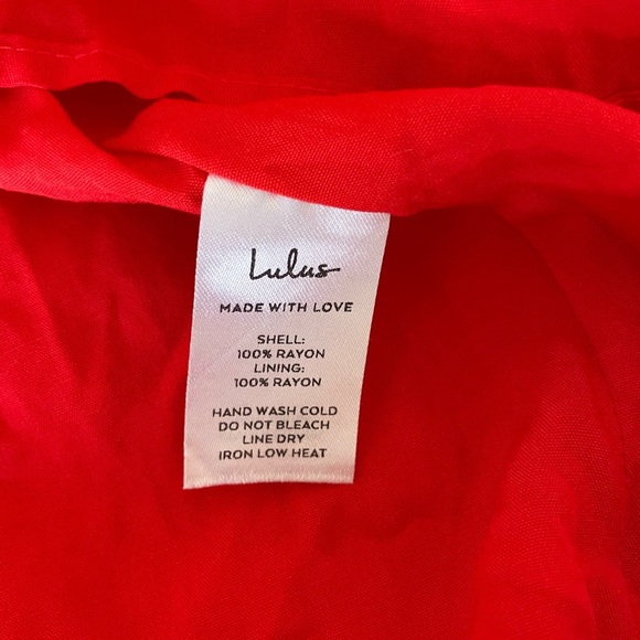 Lulus red casual mini dress - Picture 7 of 7